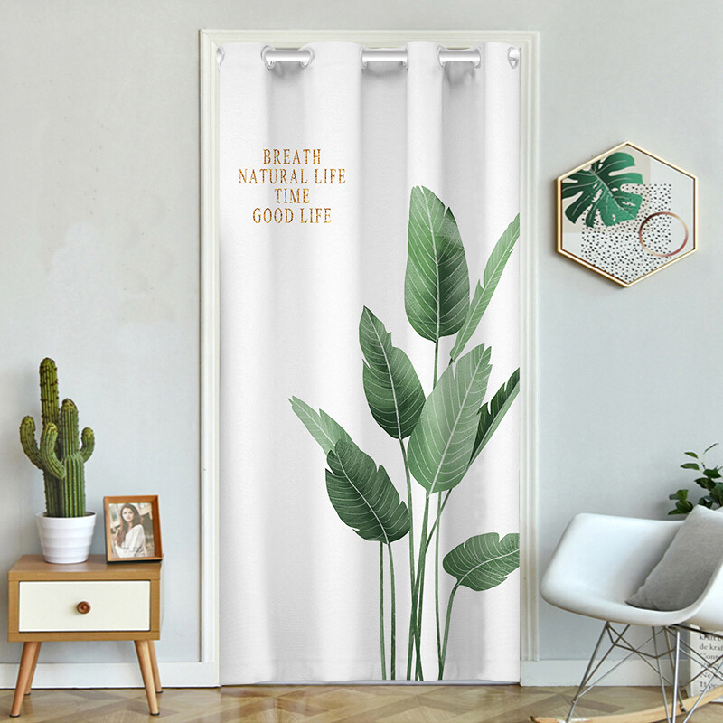 Curtain Noren Entrance Feng Shui Door Curtain Kitchen Door Divider Bedroom Blackout Curtain Aircon Door Curtain Toilet Partition Door Curtain Room Decoration Great For Privacy - （Include Tension Rod）ML010601