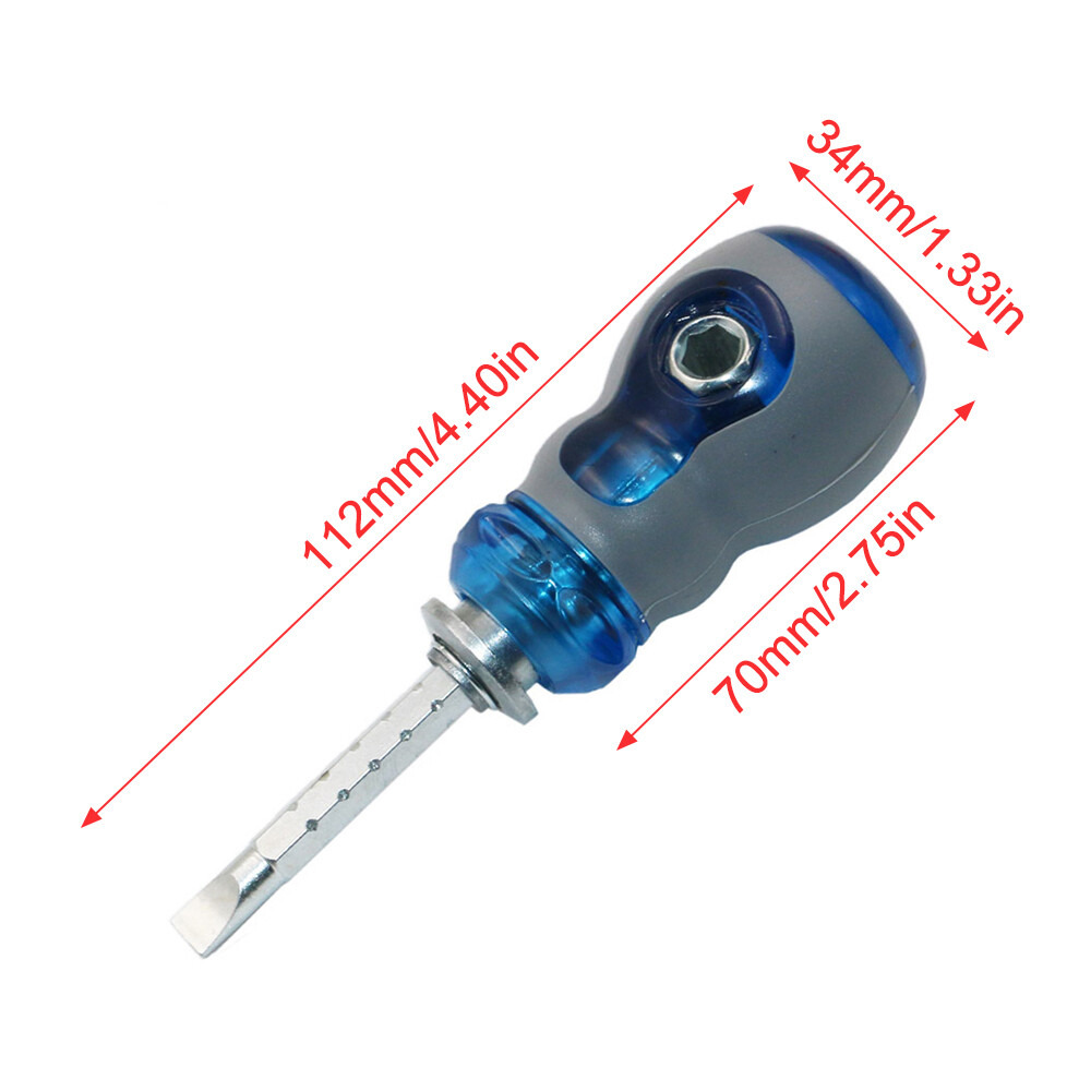 Slotted Telescopic Small Screwdriver Cross Screwdriver Combination Set with Magnetic