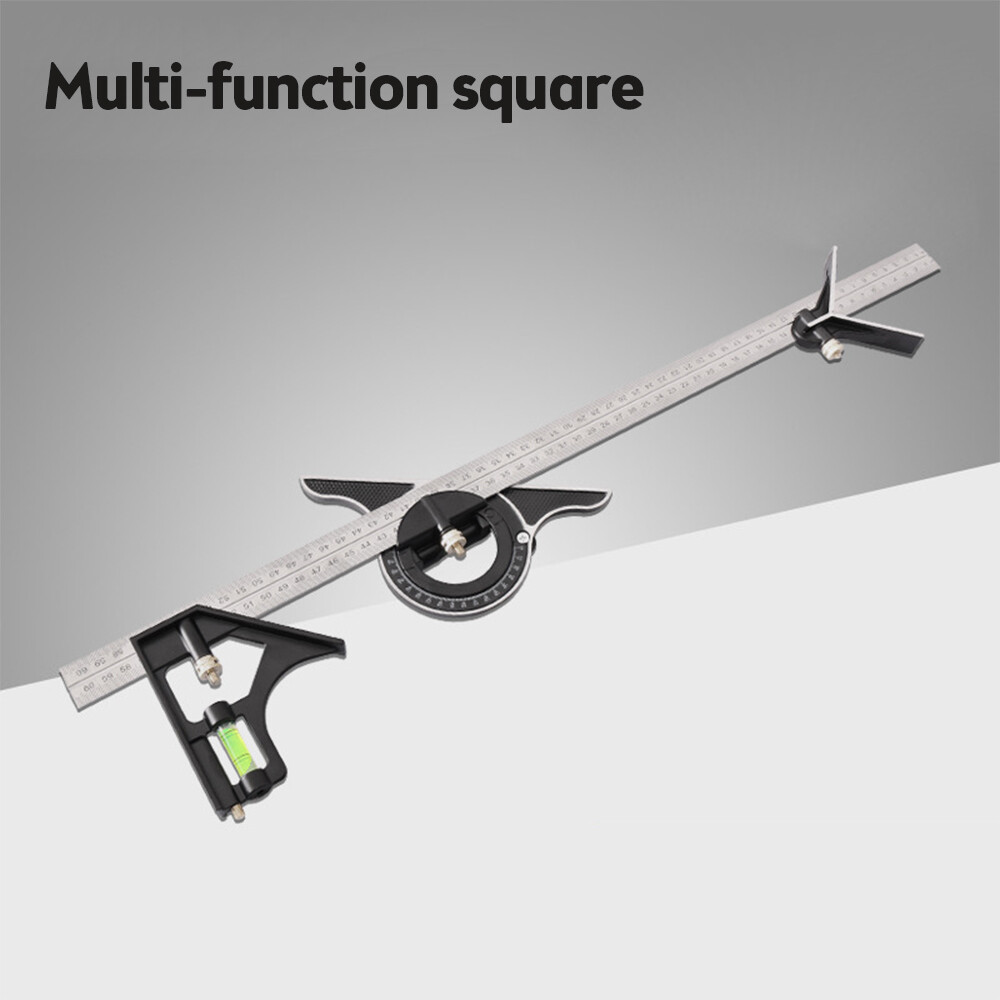 300mm 600mm Stainless Steel Framing Square Right Angle Ruler Thicken Try Square Ruler Tools for Carpenter Engineer