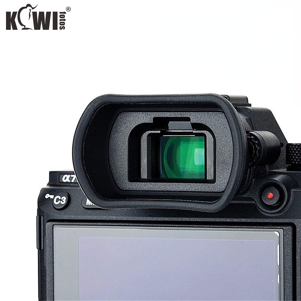 Kiwifotos FDA-EP18 Camera Eyecup Eyepiece Eye Cup Viewfinder Protector for Sony A7III A7II A7 A7RIV A7RIII A7RII A7R A7SII A7S A9 A99II A58 Camera Replace Sony FDA-EP18 Eyepiece