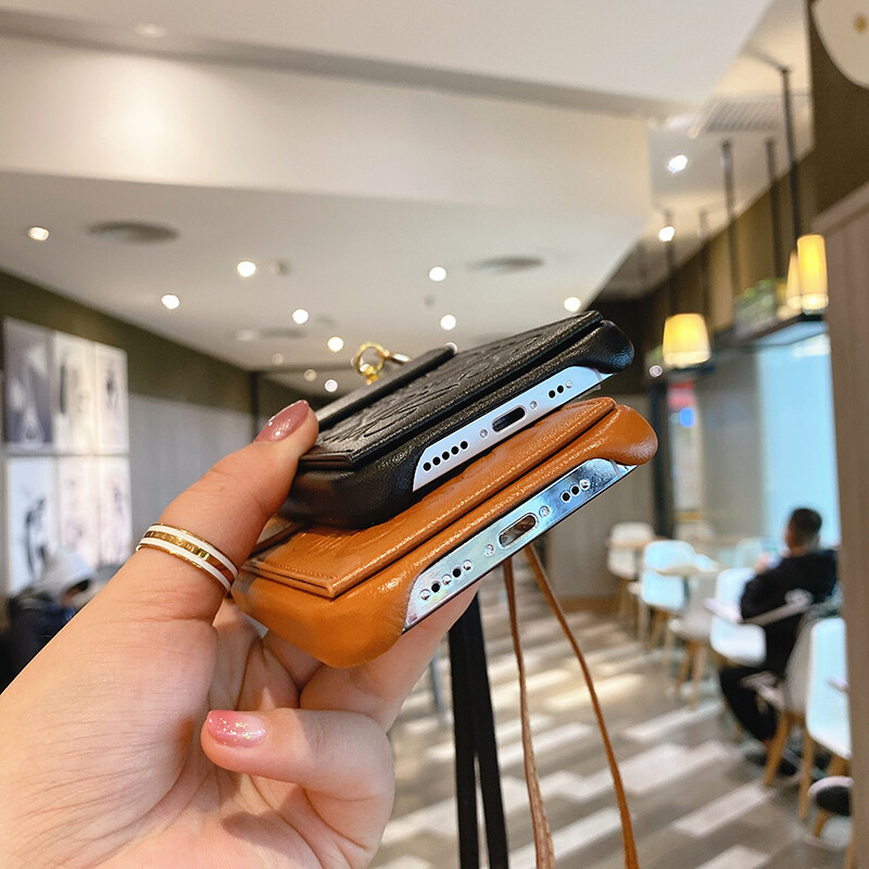 Bao Đựng Thẻ iPhone 12 Dây Đeo Ba Lô Hình Người Đưa Thư iPhone 11Pro Max Hộp Đựng Thẻ Ip8 X XR I7plus Vỏ Bảo Vệ Chống Rơi, Xs Ins12mini Ví