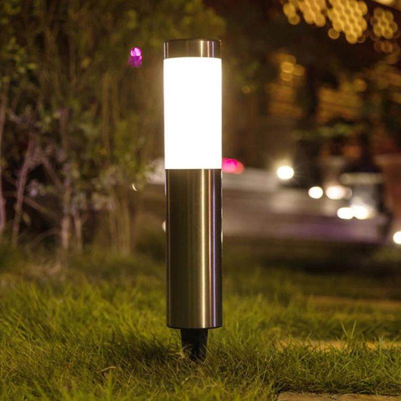 Viugreum 3LED Đèn Năng Lượng Mặt Trời Chống Nước Bằng Thép Không Gỉ Tiết Kiệm Năng Lượng Đèn Pha Cho Sân Lối Đi Trong Vườn