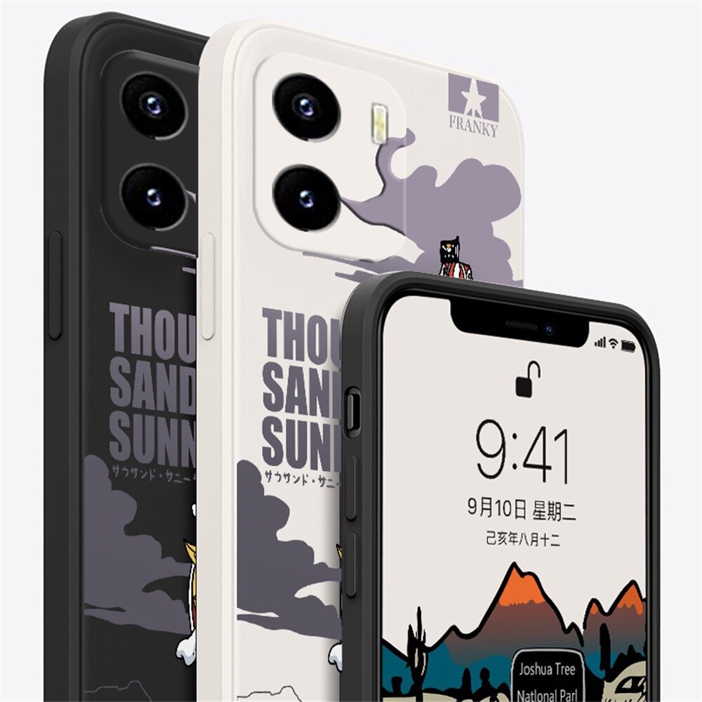 Case for iPhone 14 Pro Max 14 Plus iPhone 13 Pro Max iPhone 11 Pro Max iPhone 12 Pro Max iPhone XR XS Max iPhone 6S Plus 7 8 Plus SE 2020 One Piece Thousand Sunny Soft Silicone Phone Case Cover