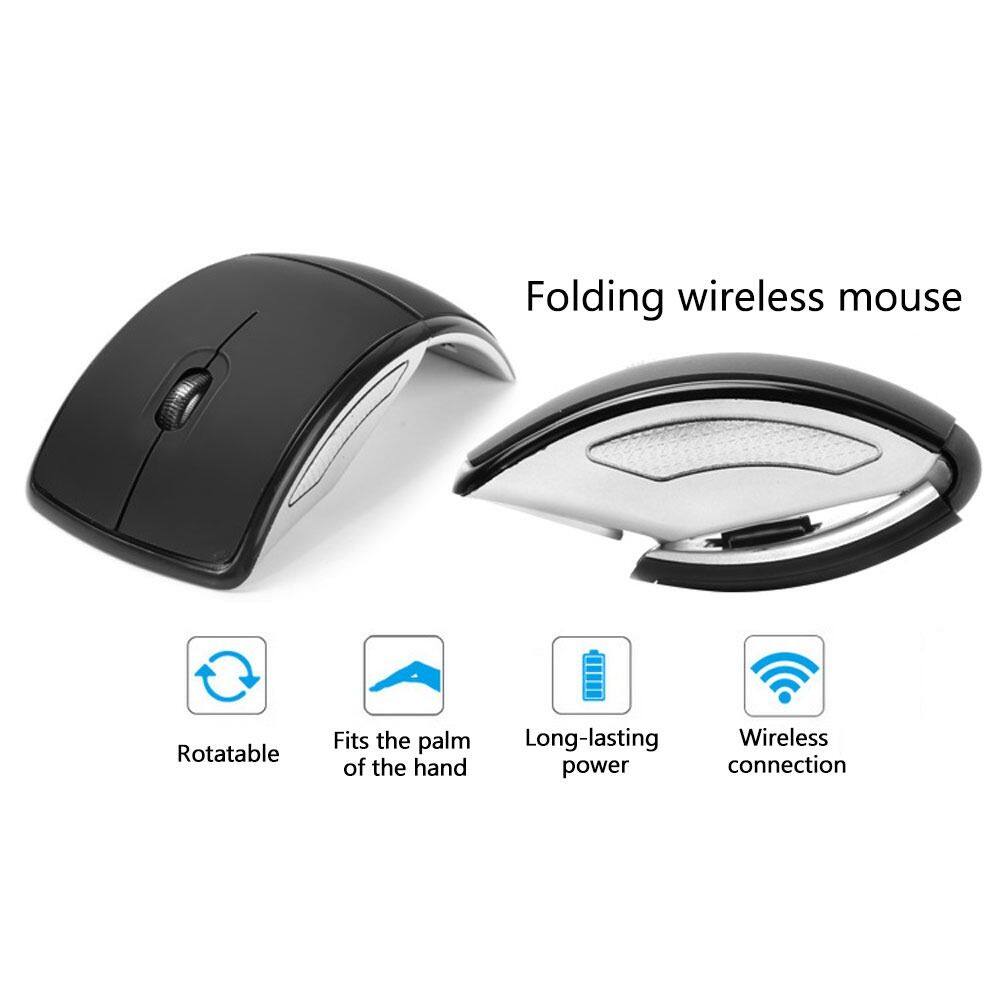 Sejue4373 máy tính xách tay du lịch Phụ Kiện Chuột chơi game 2.4G Văn Phòng Chuột quang không dây Chuột Có Thể Gập Lại Chuột Gấp chuột không dây
