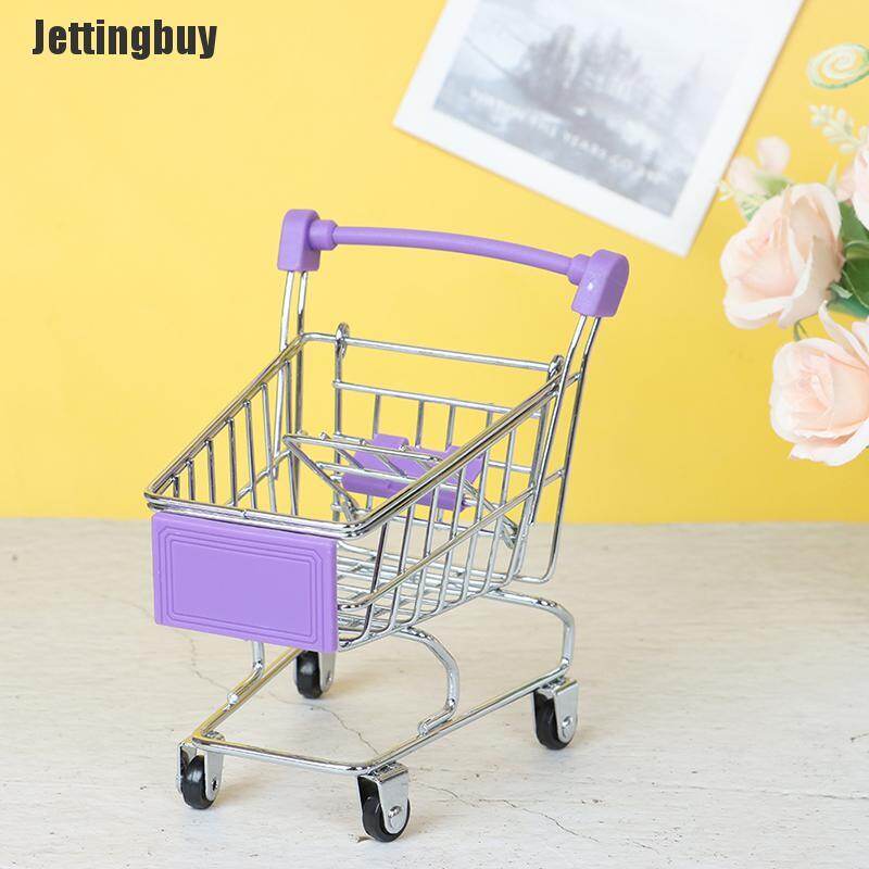 Mini Shopping Cart Supermarket Handcart Shopping Cart Storage Toy