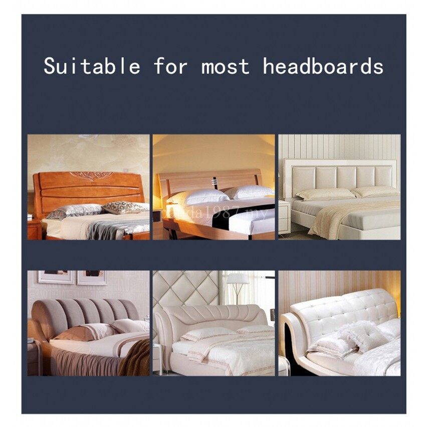 Thicken Headboard Cover Bed Head Back Protector Bed Frames Cover Soft Comfortable Solid Color Bed Decor