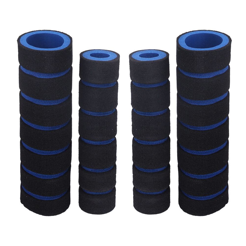 Color Circle Style Motorcycle Sponge Handlebar Cover Multifunctional Simple Motorcycle Electric Bicycle Replaceable Handlebar Protective Cover