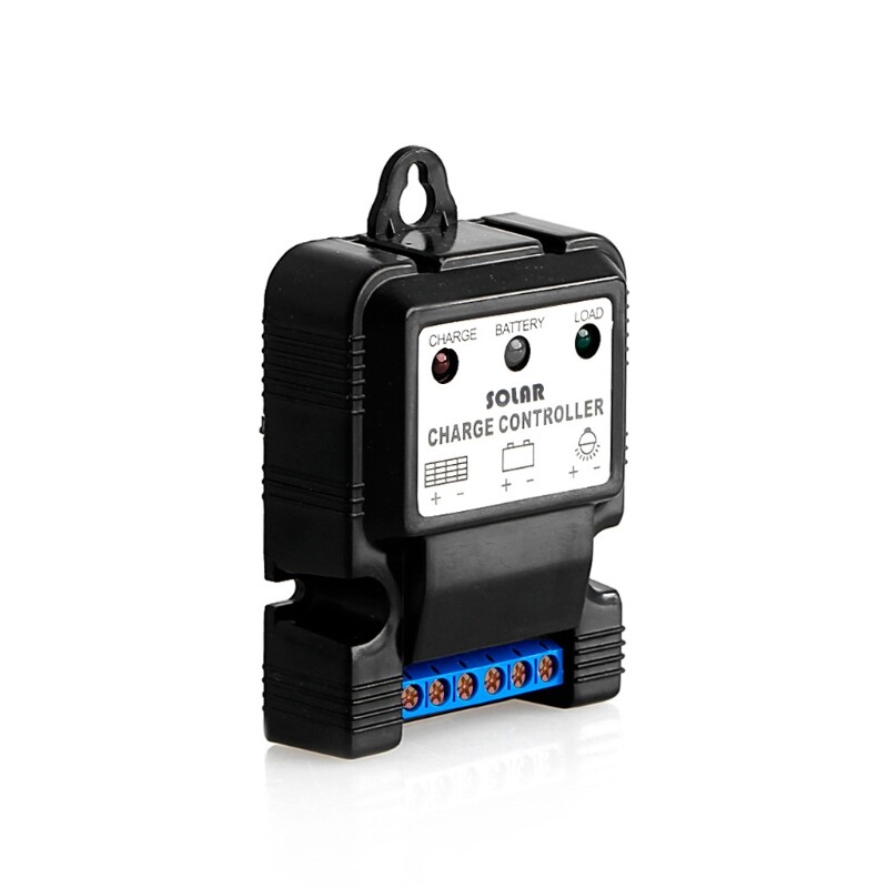 6v 12v 10a auto solar panel charge controller battery charger regulator pwm hot
