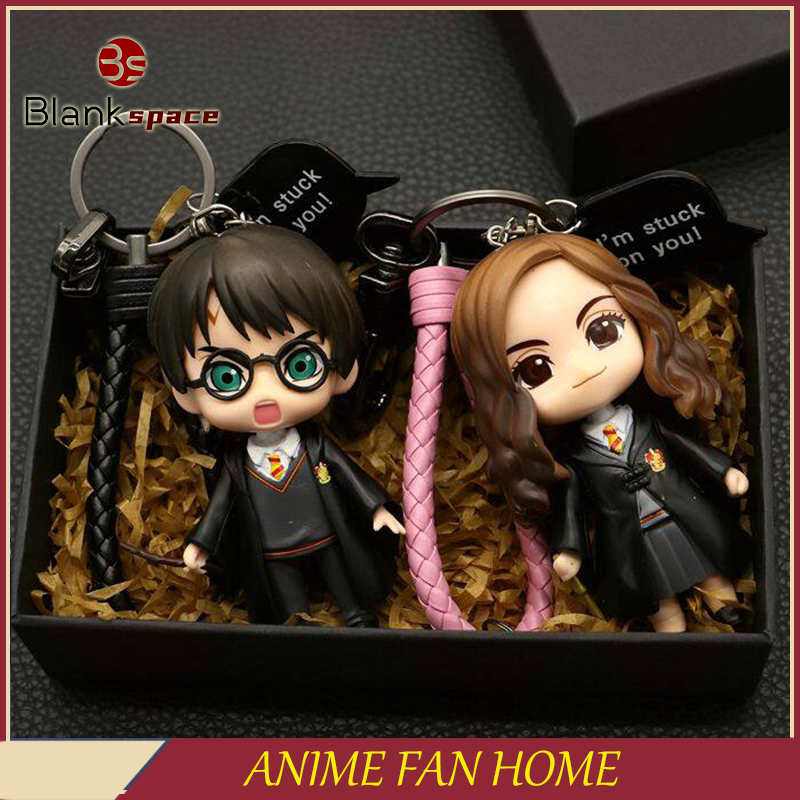 Harry Potter Wizard Keychain Pendant Bag Ornament Key Chain Hand Office Model