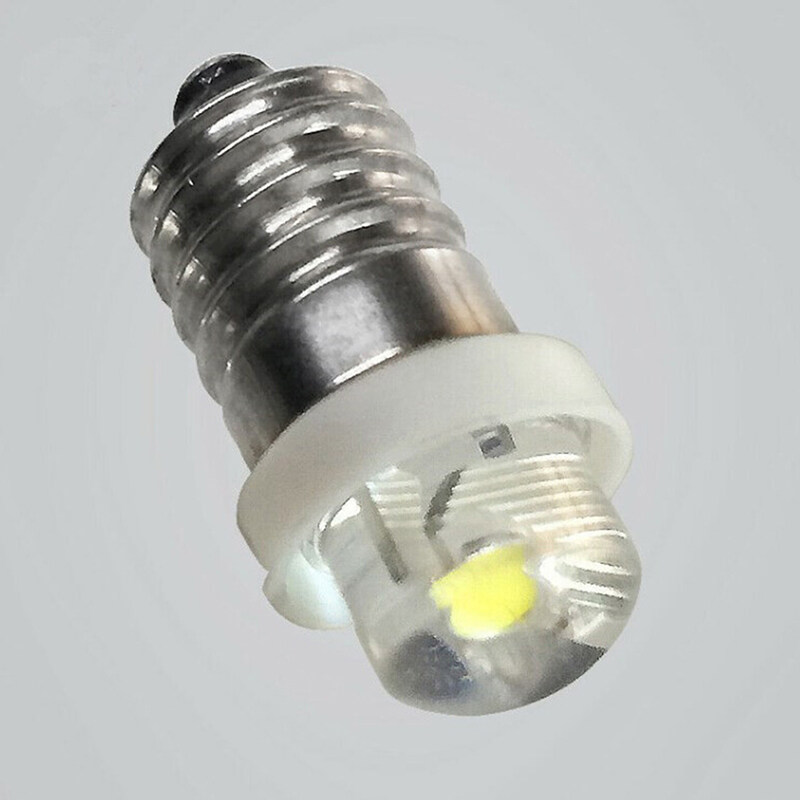 Snoopy Bóng Đèn Pin 3/4.5/6V 0.5W Bóng Đèn Thay Thế Ổ Cắm E10 LED Trắng 6000K