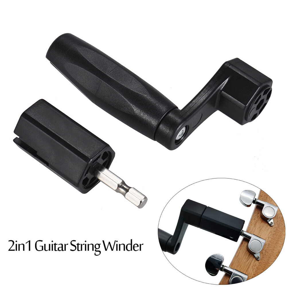 Guitar String Winder Cầu Pin Pin Kéo Kéo Tuốc Nơ Vít Điện Công Cụ Sửa Chữa Khoan Bit