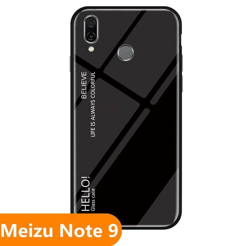 Ốp Lưng Bằng Kính Cường Lực Gradient Cho "Meizu Note 9", Ốp Bảo Vệ Điện Thoại
