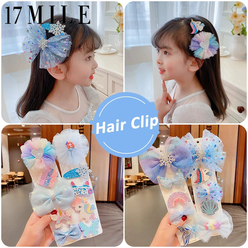 Clip Set Infant Kids Hair Clip Girls Barrette Cute Headwear Cartoon Hairpin 
