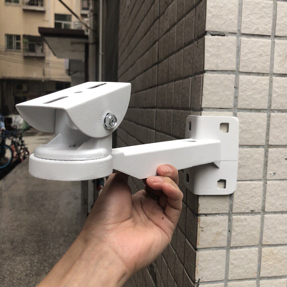 Surveillance Security CCTV Camera Stand Holder Accessories Aluminum Bracket Suit For Mounting To Right Angle Outer Wall Corner