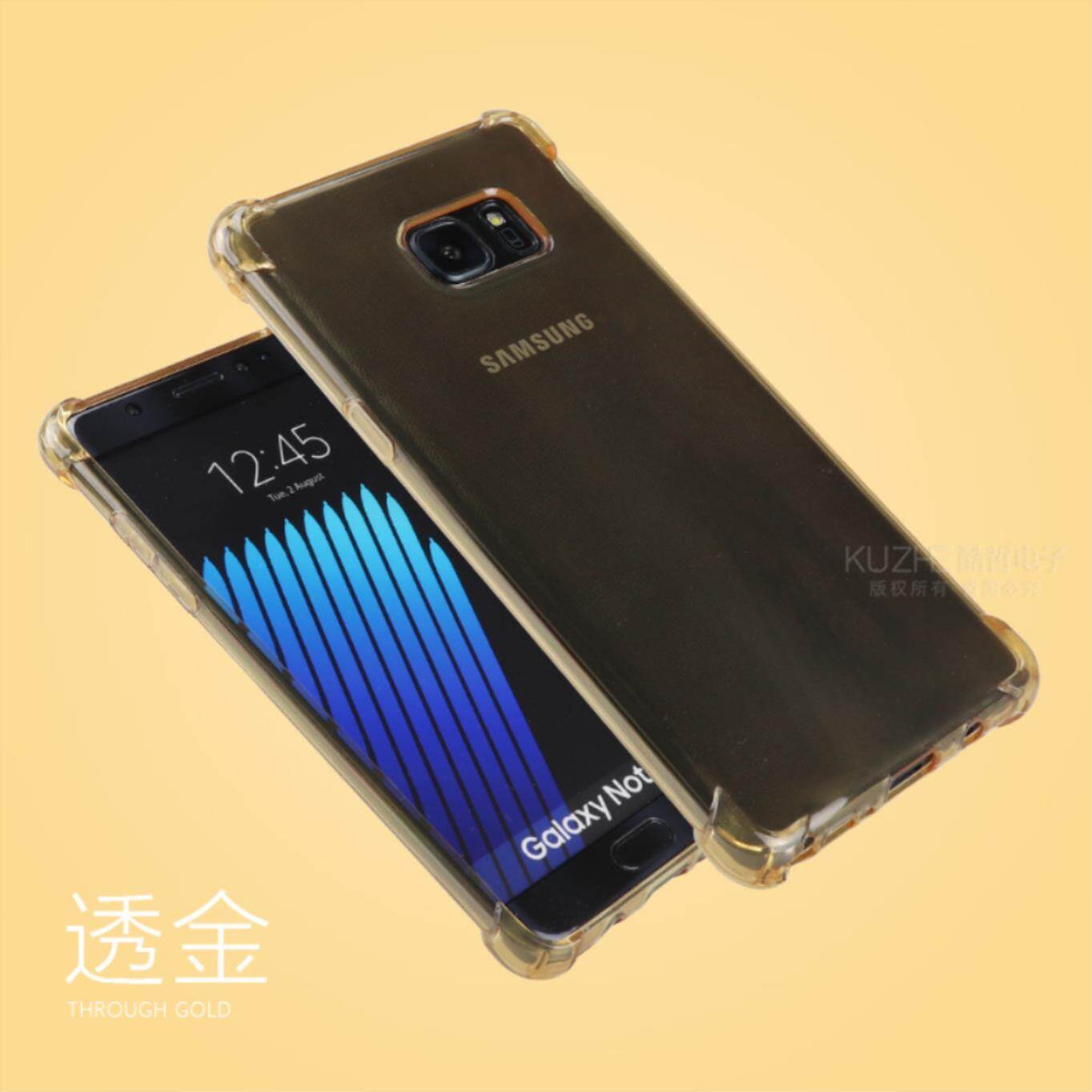 Phone Case For Samsung Galaxy Note FE / Fan Edition note 7 Silicone Clear Shockproof Cover Transparent Soft TPU Bumper Casing