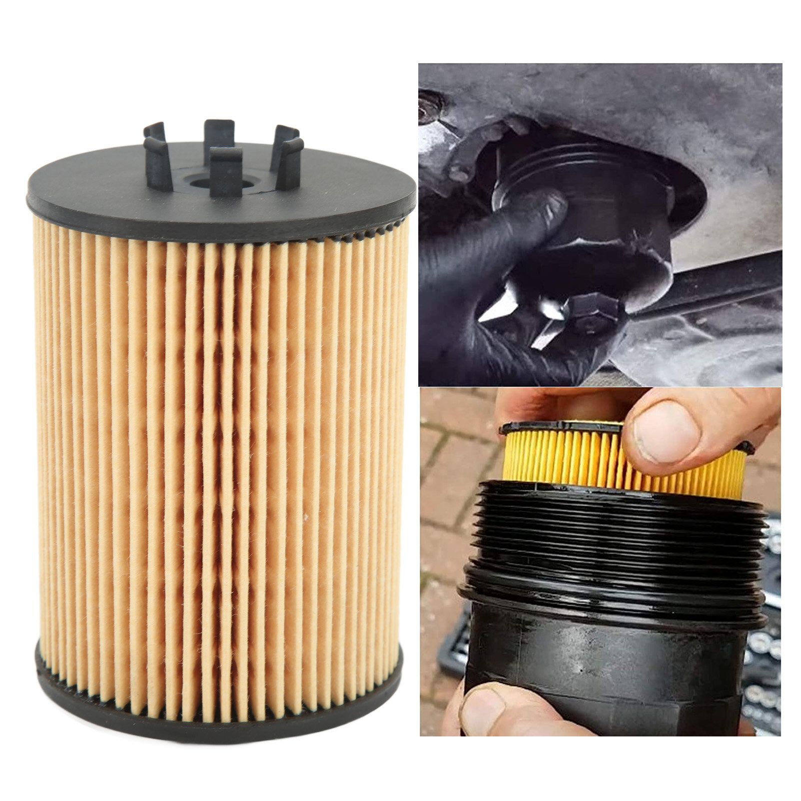 Tấm lọc dầu động cơ, hiệu quả cao OEM tiêu chuẩn 11427511161 cho E53 E60 E63 E65 E66