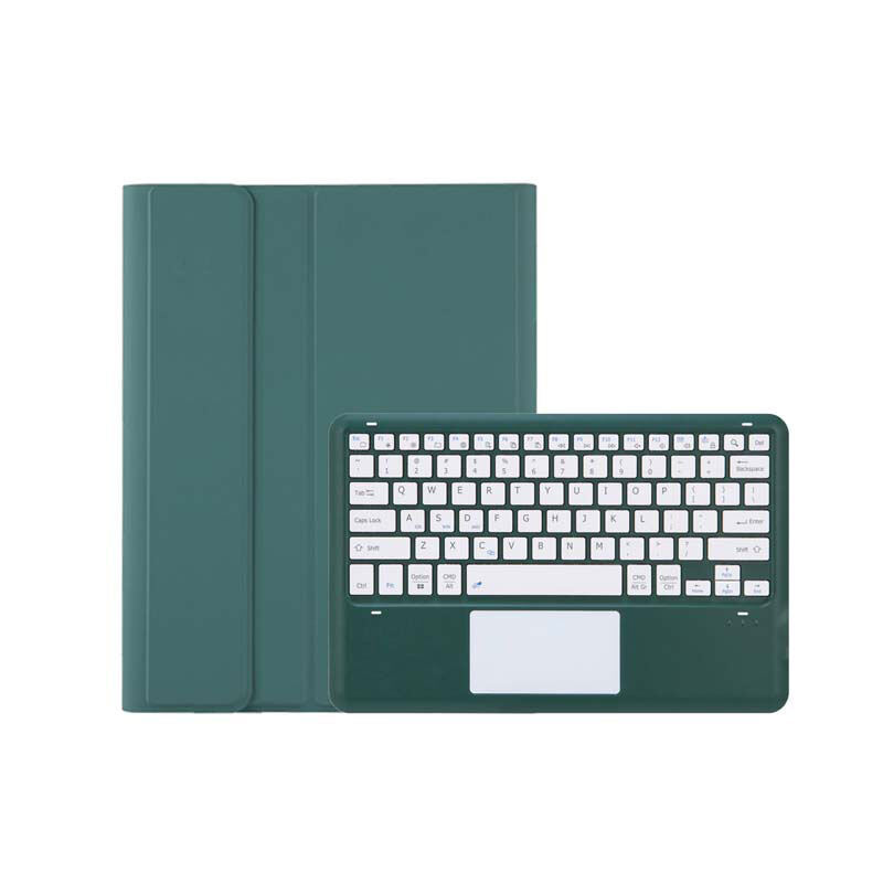 Touchpad Vỏ bàn phím cho iPad Pro 13 2024 với Chuột Bluetooth, da mỏng Trường hợp với bàn phím tháo rời không dây và hộp đựng bút chì cho iPad Air 13 2024, iPad Pro 12.9 inch