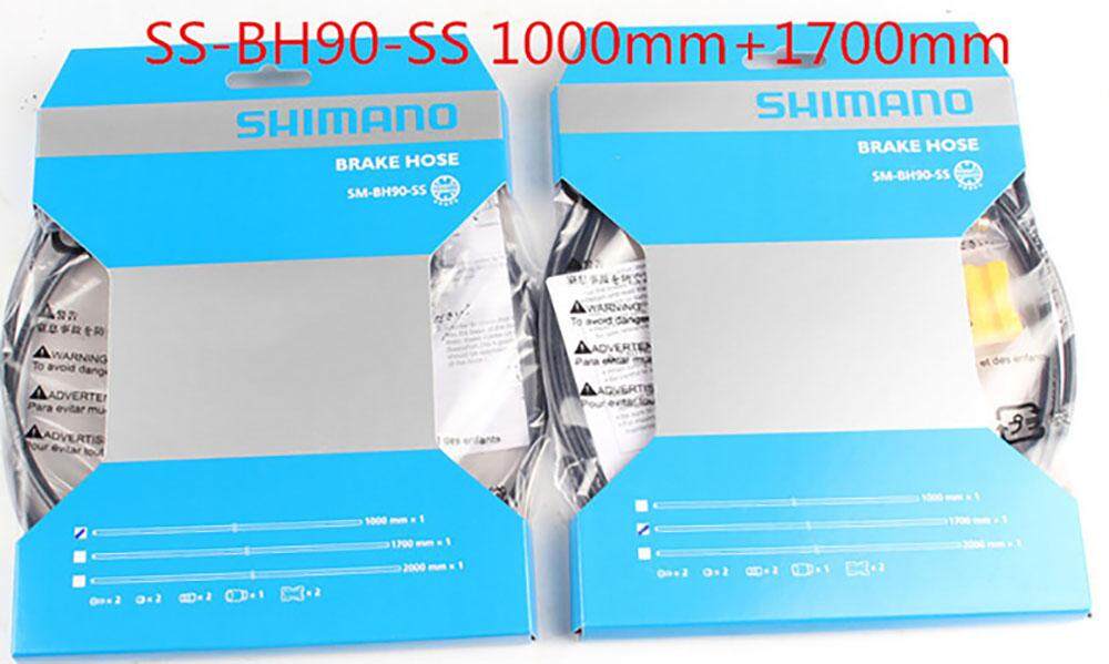 NEW Shimano BH90-SS 1700mm Disc Brake Hose Kit Black for Deore M615 Disc Brake