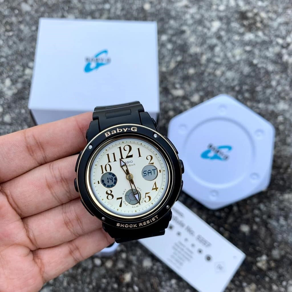 Official Warranty Casio Baby G Bga 151ef 1b Analog Digital Creamy Dial Gold Ion Plated Bezel Black Resin Watch Bga151ef Bga 151ef Bga151ef 1b Bga 151ef 1bdr Lazada