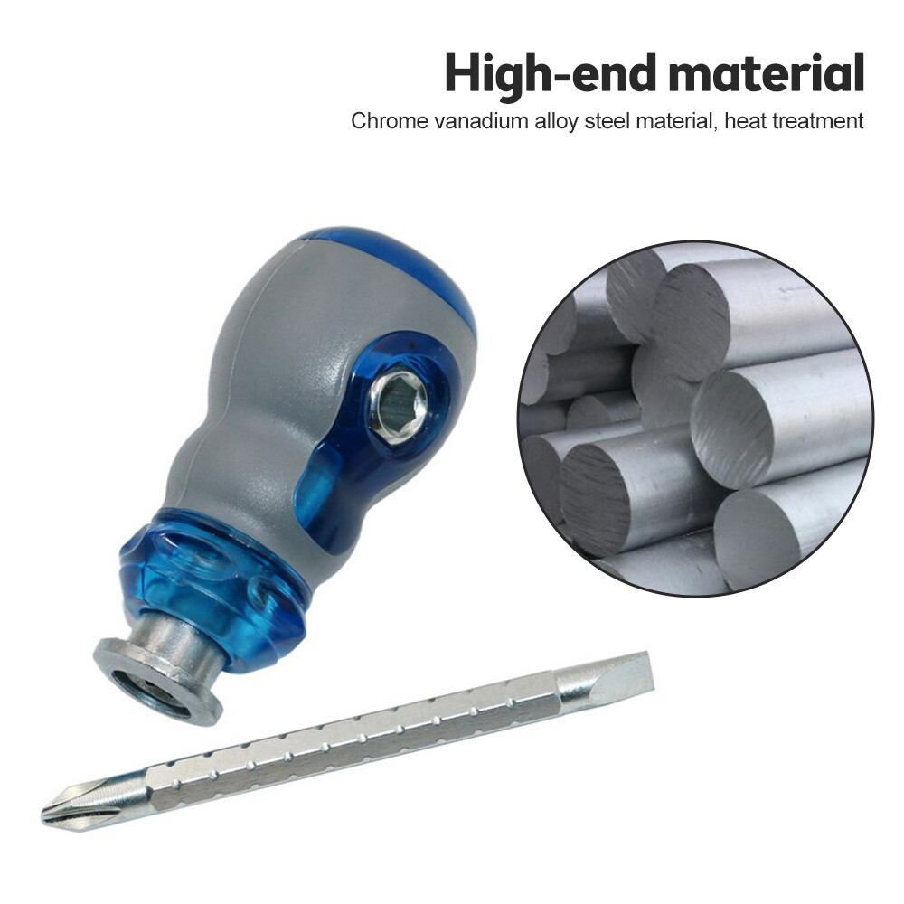 Slotted Telescopic Small Screwdriver Cross Screwdriver Combination Set with Magnetic