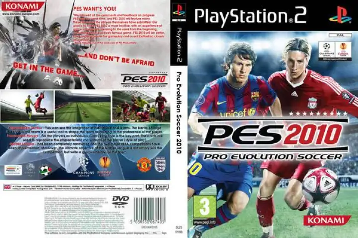 pes 2010 playstation 2