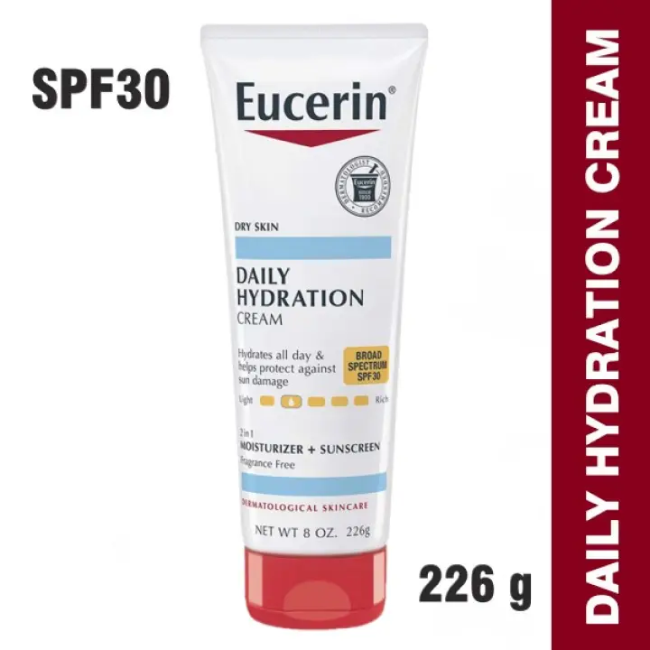 eucerin moisturizer sunscreen