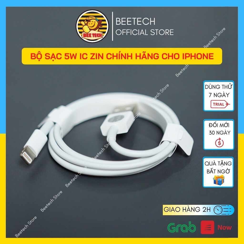 Cáp sạc 5IC, dây sạc IC zin  cho các đời ip - Beetech