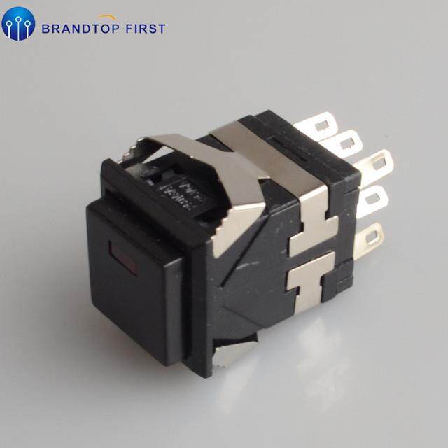 [HOT W] Momentary KD222 ON(ON) square LED illuminated small square