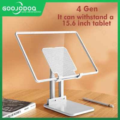 GOOJODOQ iPad Stand For iPad Pro 11 2021 Adjustable Tablet Holder for Tablet 15.6 inches Adjustable Mobile Phone Stand