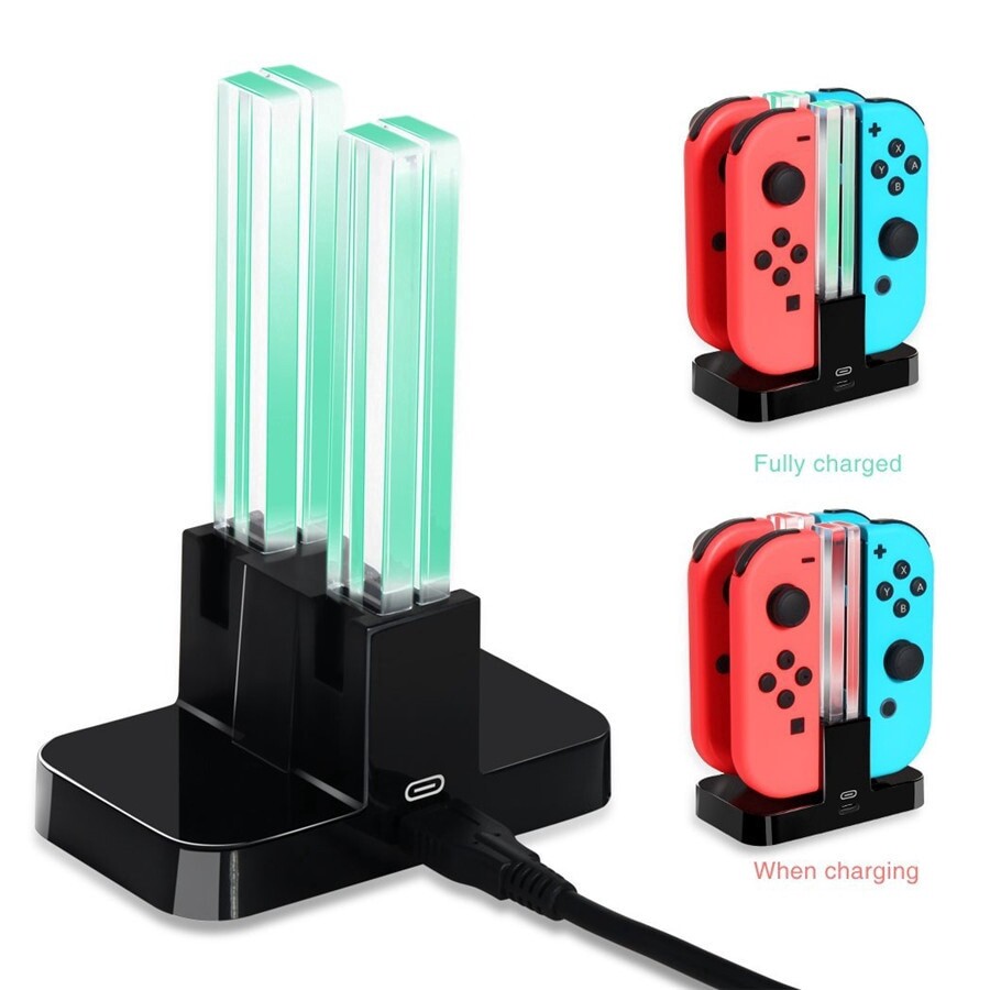 Nintendo Switch Pro Controller Charger Charging Dock Portable Joycon & Switch Pro Controller Charger For NS Joystick