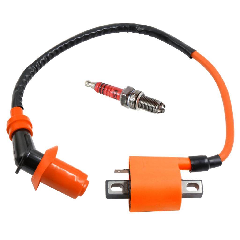Cuộn Dây Đánh Lửa Dovewill & Bugi D8TC Cho Xe Môtô CG125 CG150 CG200