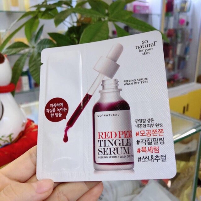 [HCM]Sample Red Peel Tingle Serum 25ml