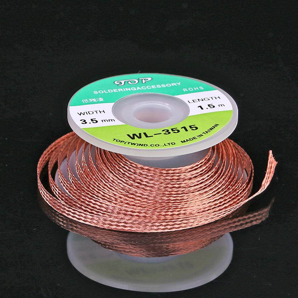 1.5M Desoldering Braid เครื่องเชื่อมโลหะ Remover BGA สายไส้ตะเกียงสายไฟ