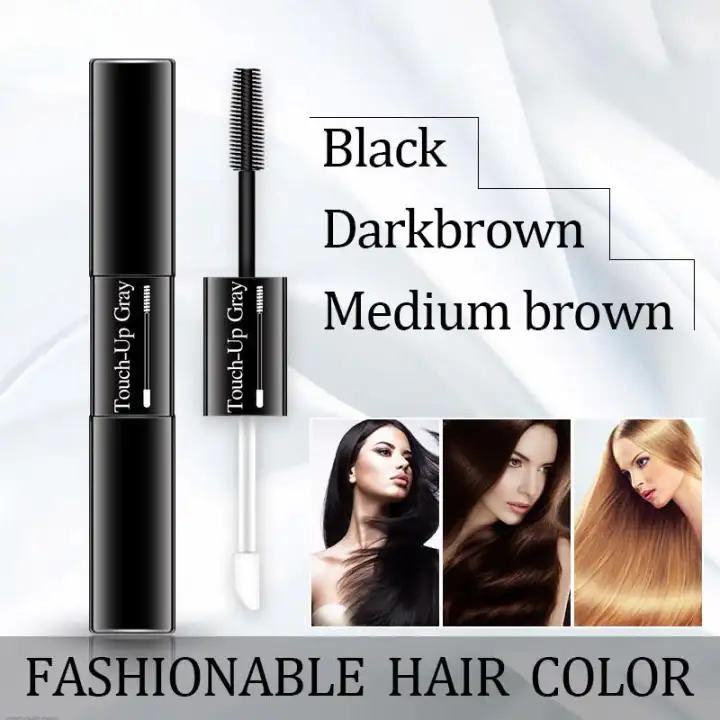 One Time Hair Dye Pen Instant Gray Root Coverage Hair Color White