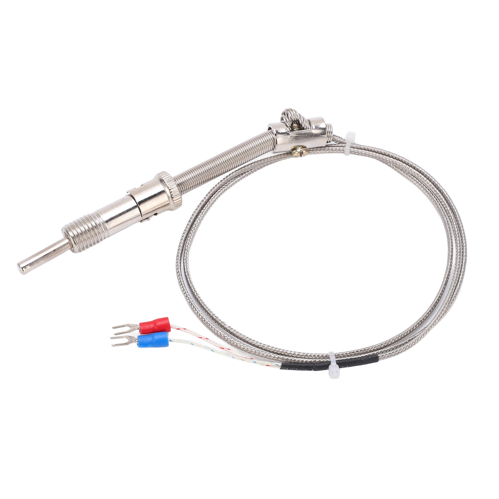 K Type Compression Spring Thermocouple Shielded Thermocouple Wire Probe for Factory