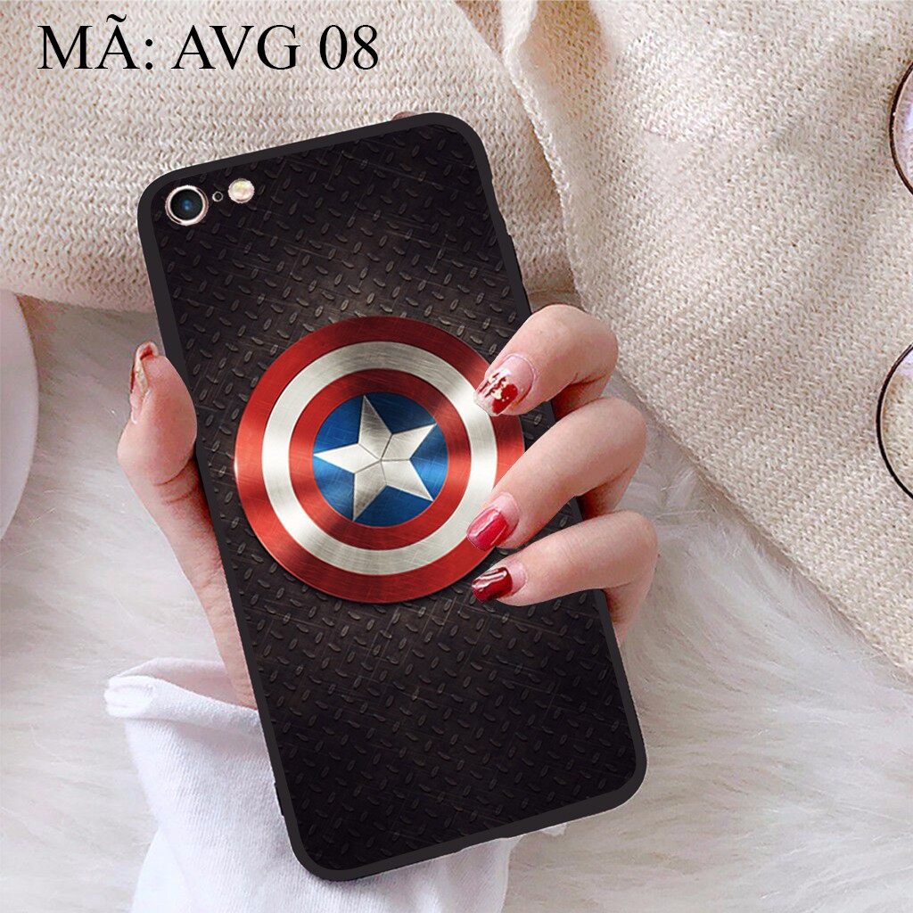 Ốp lưng iPhone 6 Plus viền dẻo TPU BST Siêu Anh Hùng