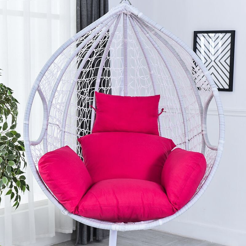 Rattan swing patio garden weave hanging egg discount chair