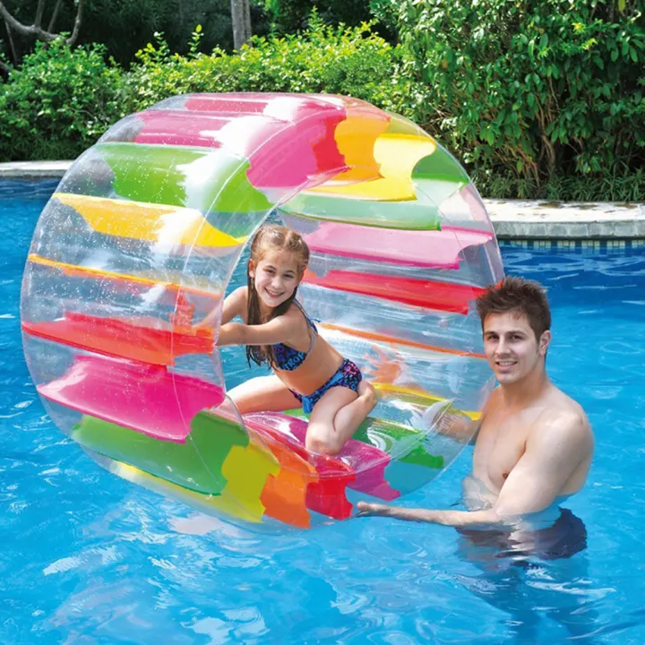 Summer Inflatable Water Wheel Simming 