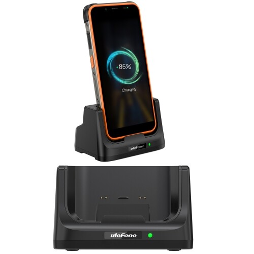 (PULUZ) cho áo giáp Ulefone Power 16 Pro / Armor 21 Ulefone USB-C / Type-C bàn đế sạc (màu đen)
