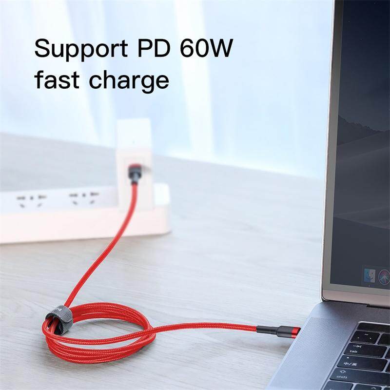 Cáp Chuyển Đổi Baseus Chuyển Từ Cổng USB Type C Sang Type C Cổng Sạc Nhanh 4.0 Độ Cho Redmi Note 7 Pro Cáp USB-C Cho Samsung S8 S9