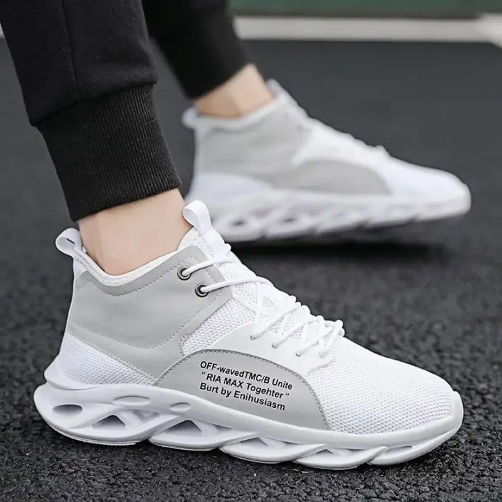 high top running shoes