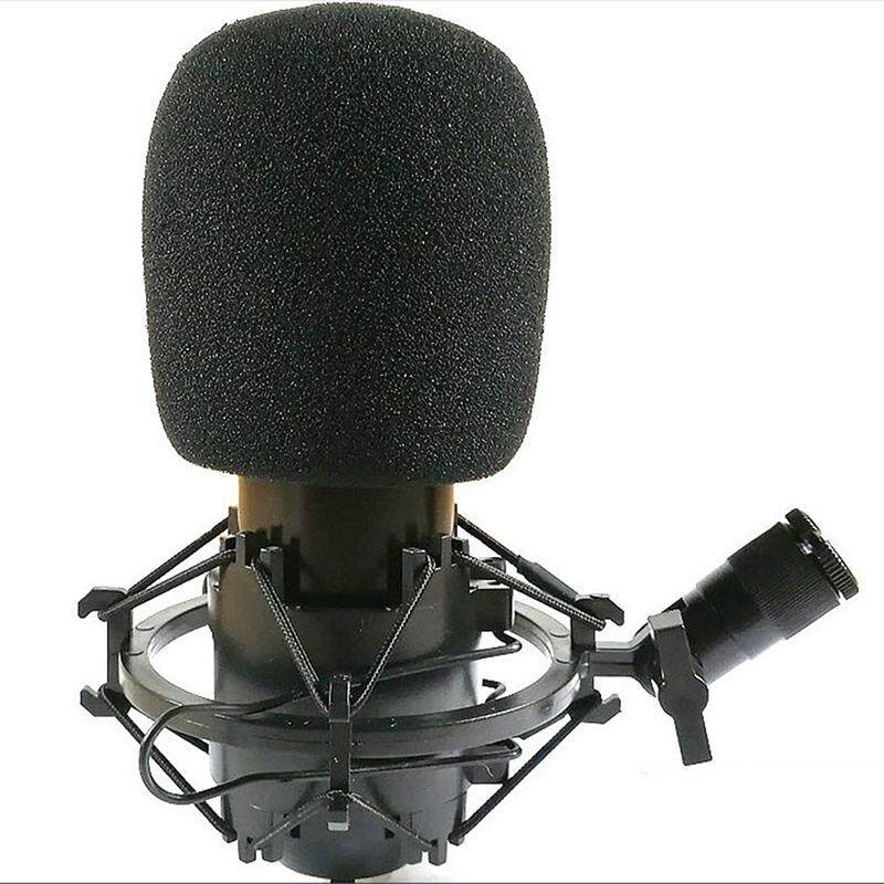 2 pcs Studio Microphone Mic Foam Protective Cover Black 75X60mm | Lazada PH