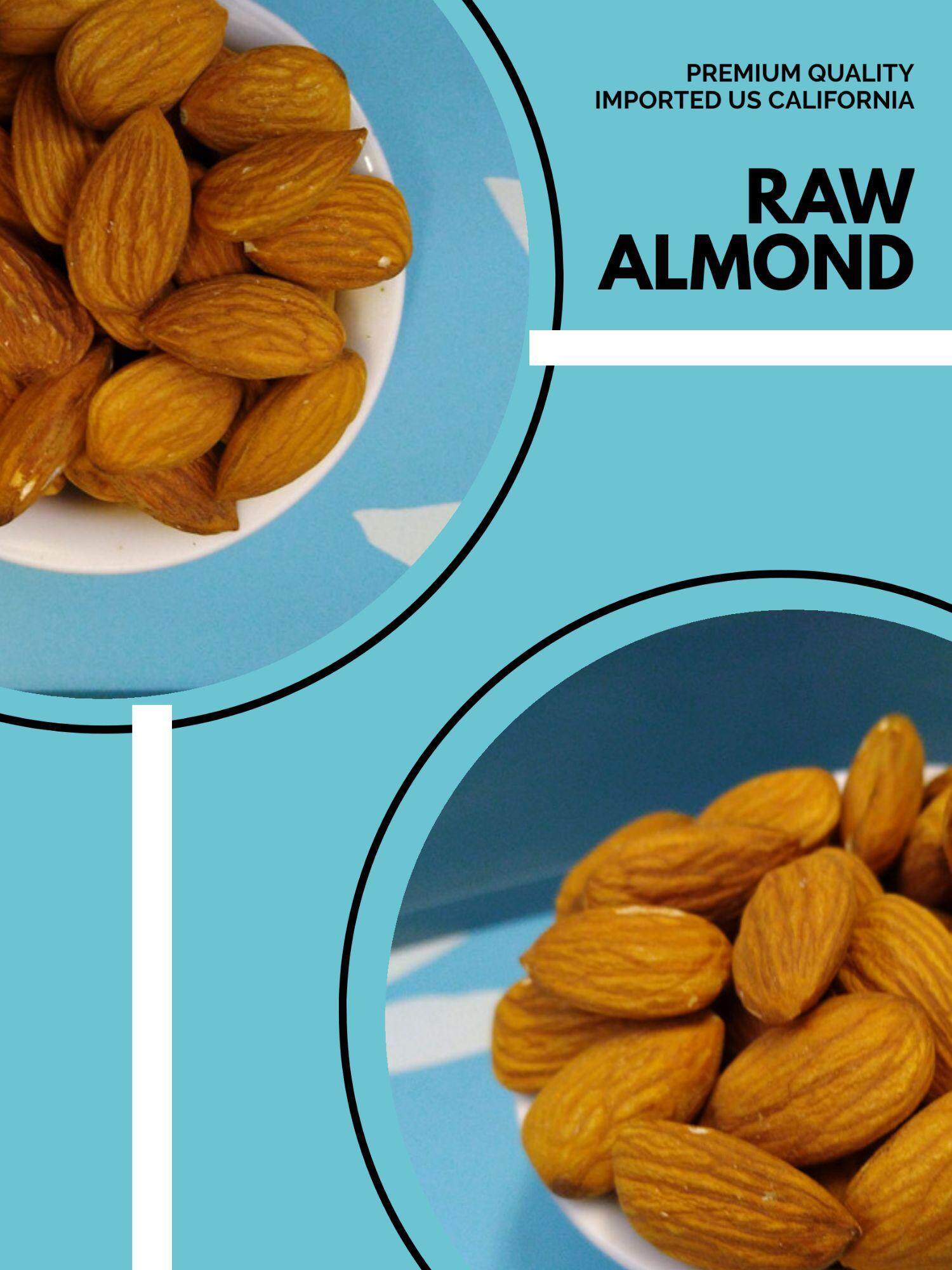 imported raw almonds