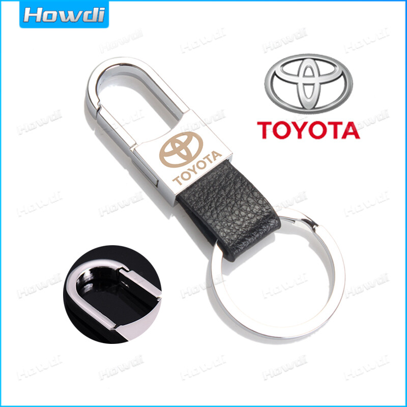 【Customized】 Leather Strap Keyring Motorcycle Keychain Car keychain for Car and Motorcycle