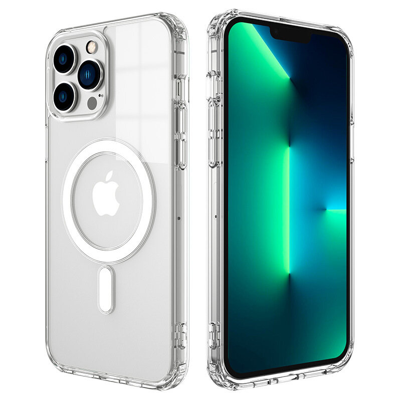 HOCE Airbag Shockproof Magsafe Magnetic Wireless Charging Phone Case For iPhone 14 13 12 11 Pro MAX 12 13 Mini 14 Plus XR X XS MAX Protective Cover