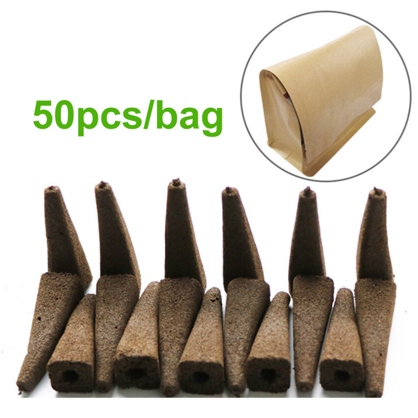 50Pcs Growing Sponge Seed Germination Pod Replacement Root Growing Sponge Kit Supplemental Pod Hydroponic Indoor Garden Planting