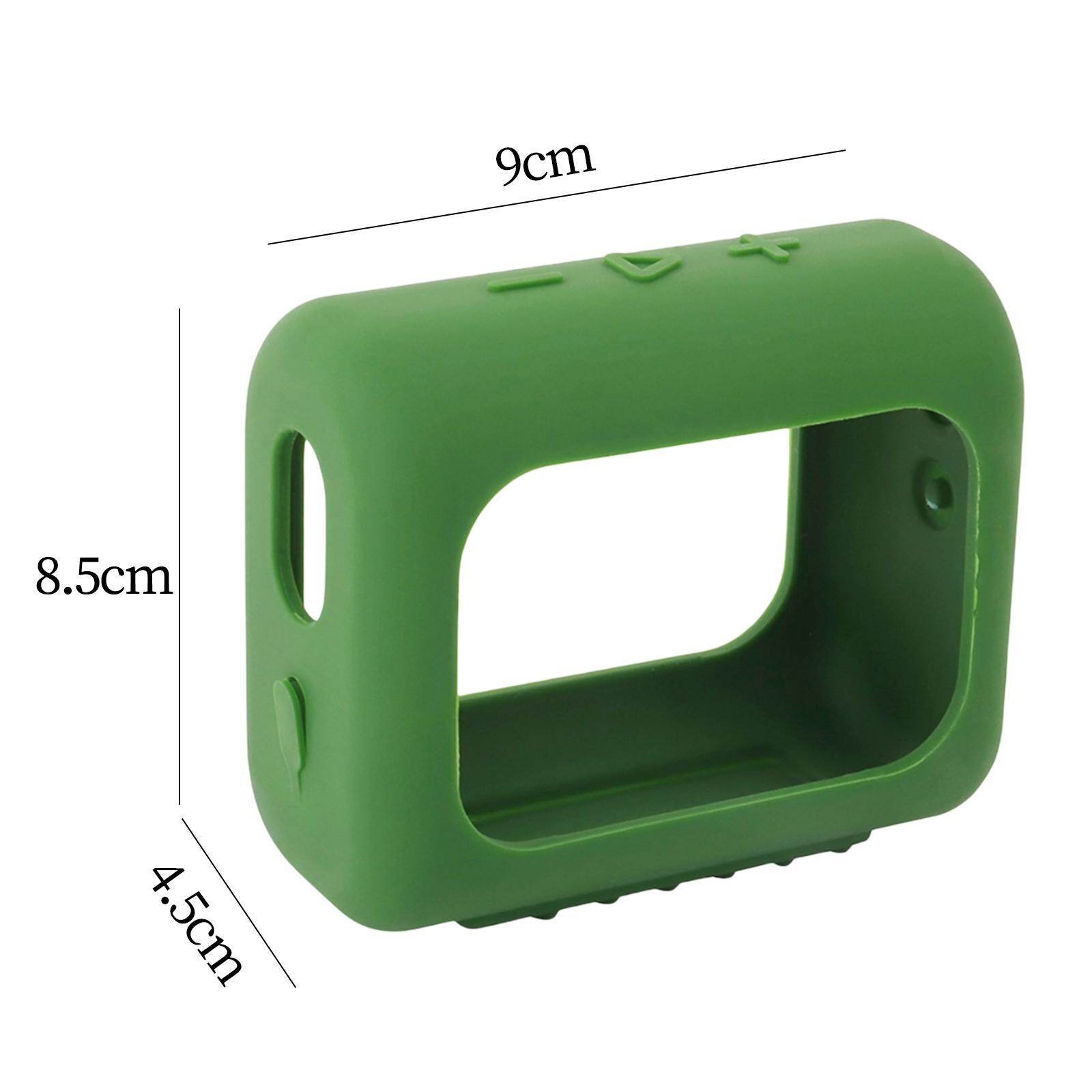 Baoblaze Speaker Silicone Case with Bag Hook Speaker Accessories Portable for Go3