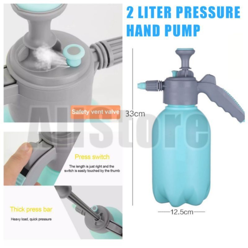 ALi 2 Liter Sprayer Garden Aircond Cleaning Car Wash Multi-purpose ...