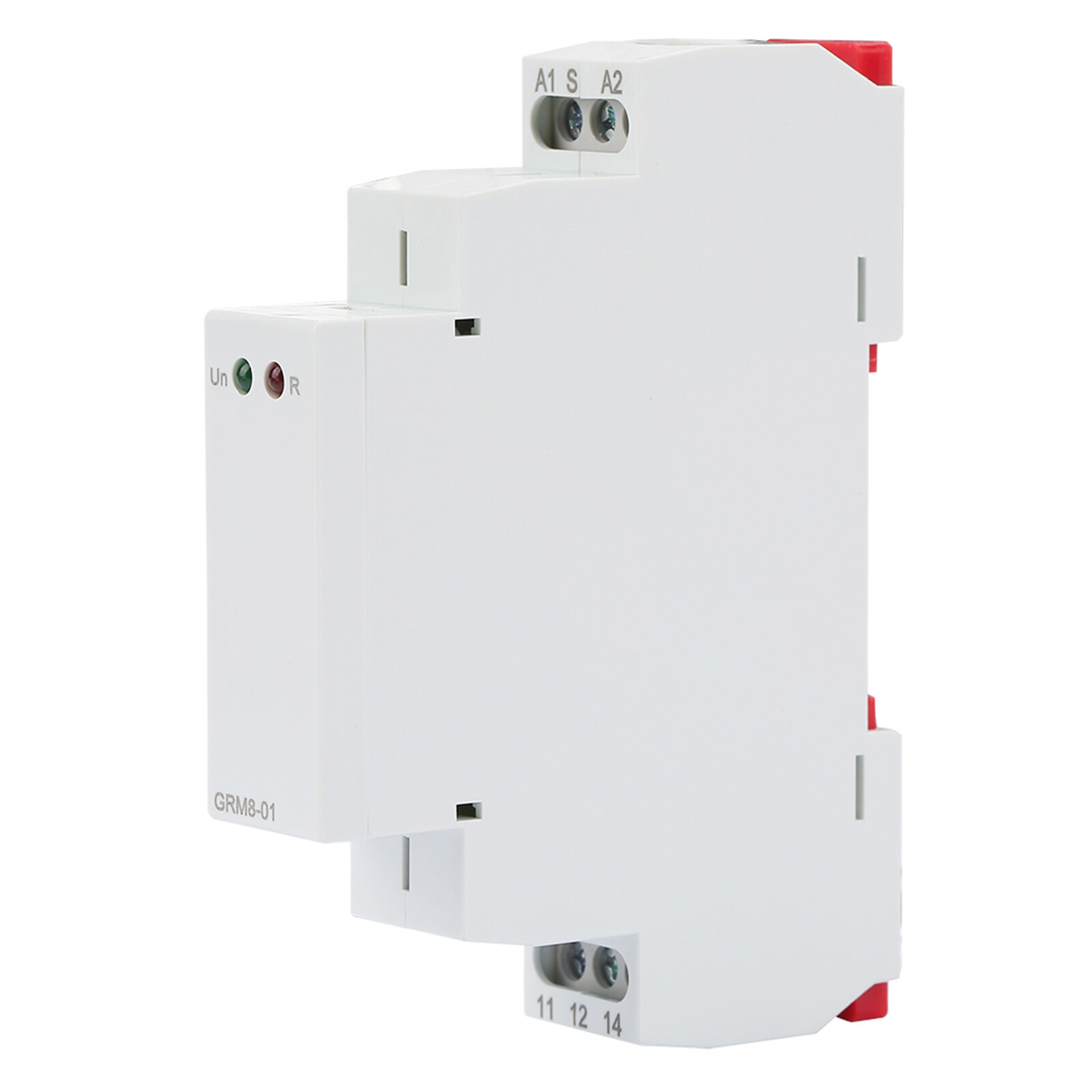 Impulse Relay GRM8-01 AC/DC12-240V Electronic Impulse Relay Latching Relay Memory Relay Can Achieve Multi Point Control by Impulse Commands