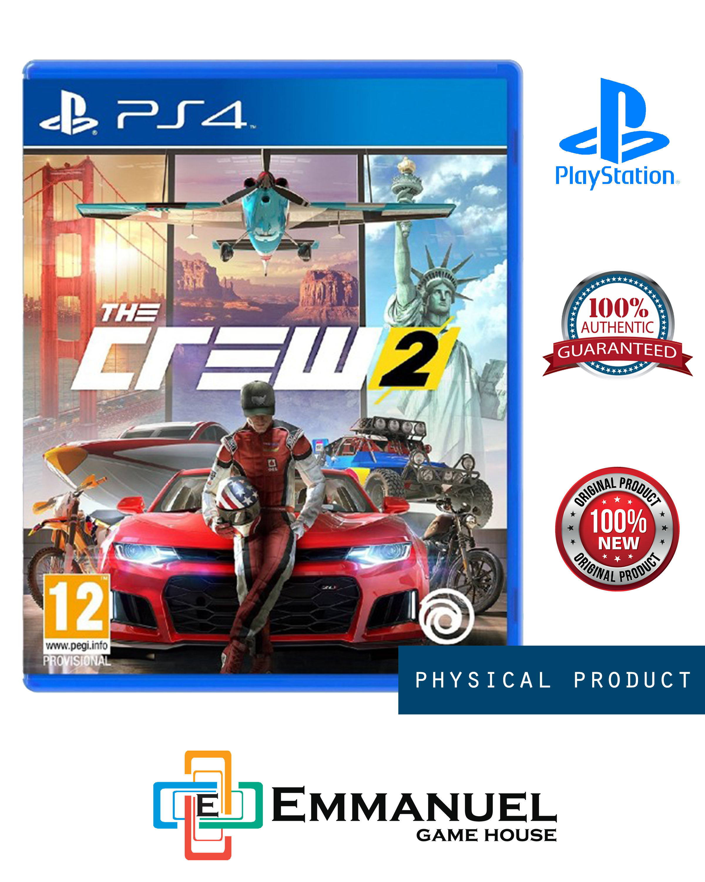 The crew 2 playstation hot sale 4